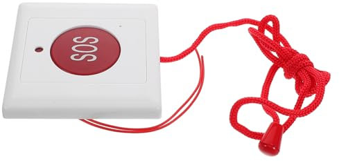 BESTonZON Notrufknopf Für Senioren Montierbar Wand Schnelle Hilfe in Notsituationen Einfach Zu Bedienen Geeignet Für Zuhause Und Reisen