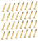 Vaguelly 100 Pièces clous en laiton meubles tapisserie clous assortis pour un usage domestique clou tapissier clous tapissier clous en cuivre pour accrocher accessoires matériels Golden
