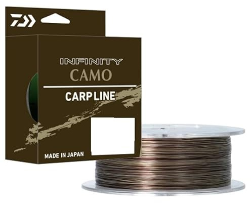 Daiwa Schnur Infinity Camo 0.370mm - 1/4lbs (810m) Brown Camo