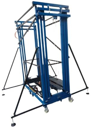 Winch Lifting Scaffold Electric Scaffolding Mobile Folding Multifunctional Construction Site Home Remote Control Lifting Platform Winch Hoist Arm