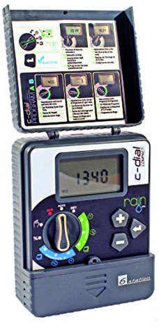 DT Rain - Programador Rain C-Dial 6 Estaciones 24Vac