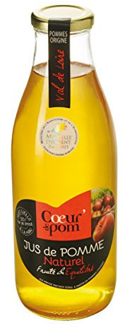 Cœur de Pom Pur Jus de Pommes Naturel Multi variétal 1 L - Lot de 3