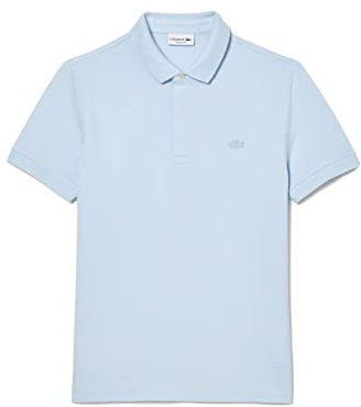 Lacoste Herren Polo-Shirt Kurzarm PH5522, Männer Polo-Hemd,verdeckte Knopfleiste,Regular Fit,Blau,4