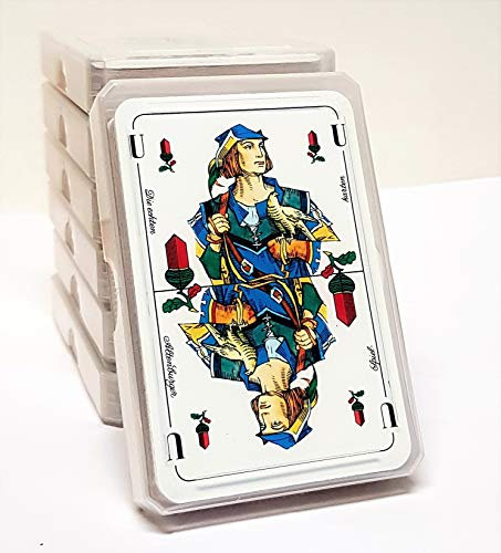 10x Skatkartenspiel Deutsches Bild Skat Kartenspiel Spielkarten Q