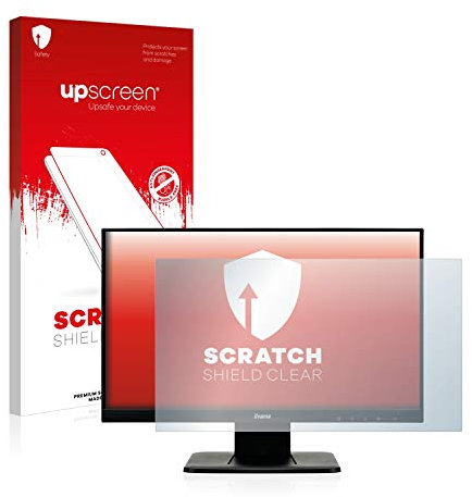 upscreen Scratch Shield Screen Protector compatible with Iiyama ProLite T2252MSC-B1 - HD-Clear, Anti-Fingerprint