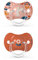 Suavinex Suavinex Sucettes Symetriques Sx Pro Forest Rose, 18 Mois 2 Unités, Silicone, Forest Rose, 18 Mois (Lot de 2)