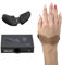 DELTAHUB Carpio 2.0 - ergonomische Handgelenkauflage für Linkshänder, Handgelenkstütze bei Benutzung der PC-Maus, Reduziert Überstreckung, Ermüdung & Handgelenkschmerz, leichtes Gleiten - Large/Grau