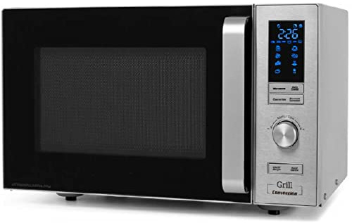Suinga Mikrowelle 900 W, Fassungsvermögen 25 l, Grill 1.950 W, Komfort, Grill mit Quarz- und Stahlwiderständen