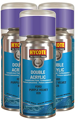 Hycote Ford Purple Velvet (Metallic) 150ml (Pack of 3)