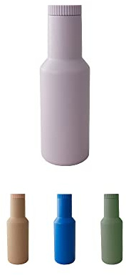 Design Letters Isoliert Karaffe 1L | Ideal als Thermoskanne, To go Becher, Camping becher | Thermoskanne Edelstahl | Geschenke für Freundin, Geschenke für Männer, Hochzeitsgeschenk