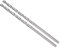 CoCud Solid Carbide Drill Bits, 1.5mm Diameter, Left Hand YG6X (C3/K10) Tungsten Carbide Straight Shank Twist Drill Bits - (Applications: for Stainless Steel Alloy), 2-Pieces