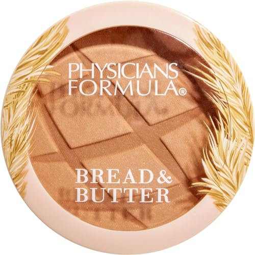 Physicians Formula Bread & Butter Bronzer, Cremiger Bronzer mit Provitaminen und Fettsäuren, Angereichert mit Amazonas-Butter für Strahlende, Seidig Weiche Haut, Toasty