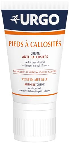 Urgo - Crème Anti-Callosités 40ML - Traitement local intensif de 14 jours - Avec applicateur de précision