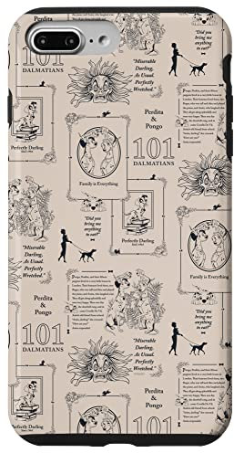 iPhone 7 Plus/8 Plus Disney 101 Dalmatians Vintage Book Print Case
