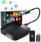 MEETOWN Adaptador Inalámbrico Android Auto, Android Adaptador Wireless Auto Compatible con Android10+, Plug & Play