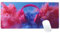 Alfombrilla Ratón Rosa Alfombrilla Ratón XXL 700x300mm Gaming Tapete Escritorio Auricular Mouse Pad, Base Goma Antideslizante, Mejora Precisión y Velocidad Gaming Mousepad, para Gamers, Oficina Z2-735