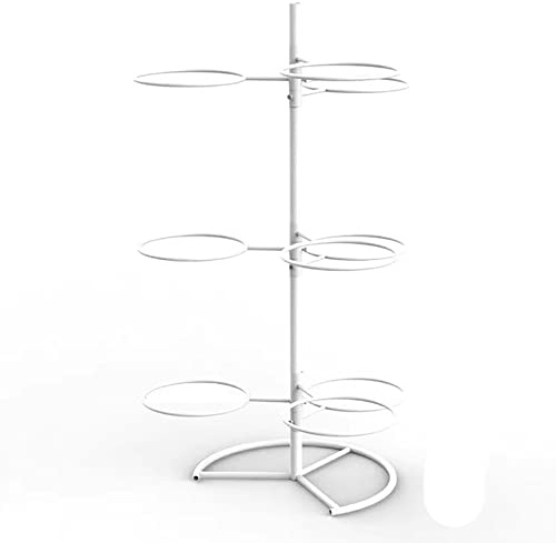 Supporto per Palla da Yoga di Grande capacità, Supporto da Pavimento, in Metallo, per Esercizi Verticali, per Palle da Pilates, Altezza 180 cm, per 9 Palle (Colore: Argento)