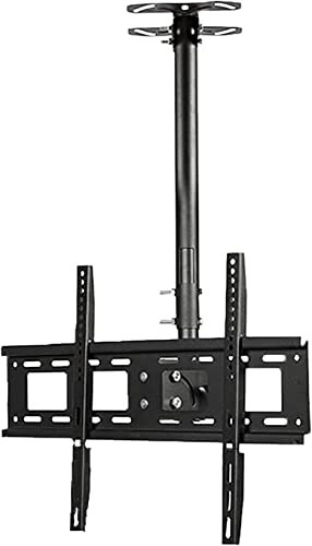 Ceiling TV Bracket, Tilt and Swivel Flat Panel Wall Mount Support Frame for 32-75 Inch LED Screen Monitors
