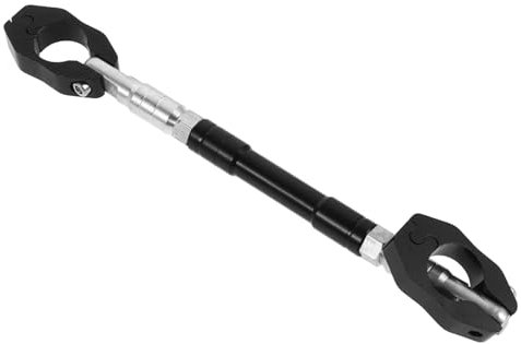 Zerodeko Barra Di Bilanciamento Manubrio Motocicletta Regolabile Accessorio Di Rinforzo Per Manubrio Stabilità Migliorata Facile Installazione Compatibile Con Varie Marche E Modelli