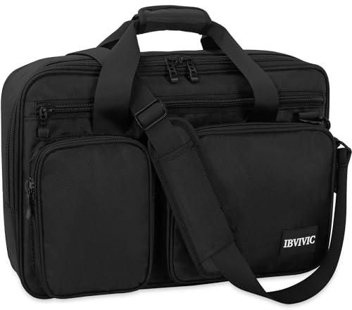 OUUTMEE Borsa per controller DJ, custodia per controller DJ, custodia protettiva per DJ con tracolla, adatta per Pioneer, Nero , M-58 x 36 x 10CM, Organizer per borse