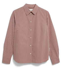 ARMEDANGELS Damen Bluse aus Bio-Baumwolle LOUILAA Striped Relaxed Fit