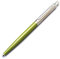 OHTO Kugelschreiber RAYS aus ABS-Stahl und Clip aus Messing in der Farbe Olive, Strichbreite: 0,5 mm, NKG-255R-OL