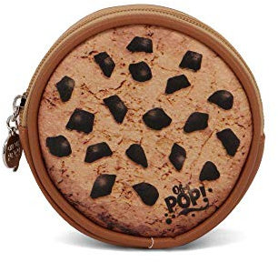 Oh My Pop! Cookies-Runder Geldbörse, Braun