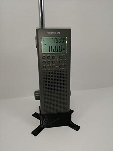 Support de Bureau pour Tecsun Pl-365 / Pl-360 Radio Noir Convient également pour County Comm Gp-5/Ssb