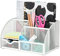 EXERZ Tisch-Organizer/Schreibtisch Organisator/Schreibtisch Tidy/Stifthalter/Multifunktions -Organisator (EX348 Weiß)