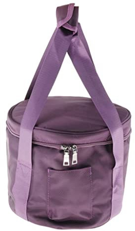 Almencla 8-12 Zoll Premium Kristall-Klangschale Tasche, Wasserdichte Klangschale Tragetasche Koffer Rucksack - 10 Zoll