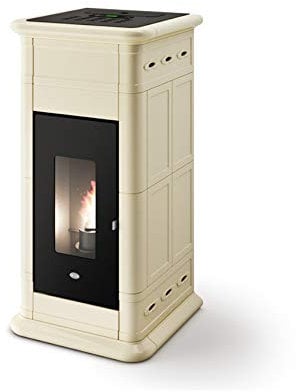 Eva Calor Poêle à granulés Hydro Venere 17,5 17,5 KW Crème - 9016004800