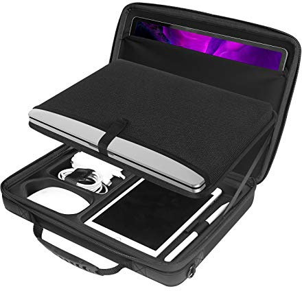Smatree Hartschale für Laptop, Tragetasche für 13-13,3 Zoll MacBook Pro/MacBook Air/13,5 Zoll Surface Laptop 4/3/2, Schultertasche