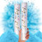 PrimePure Cañón de Confeti para Revelación de Género - Cañones de Polvo Biodegradables Bomba de Humo - Azul, Pack de 2 - Lanzadores de Confeti para Revelación de Género de Niño