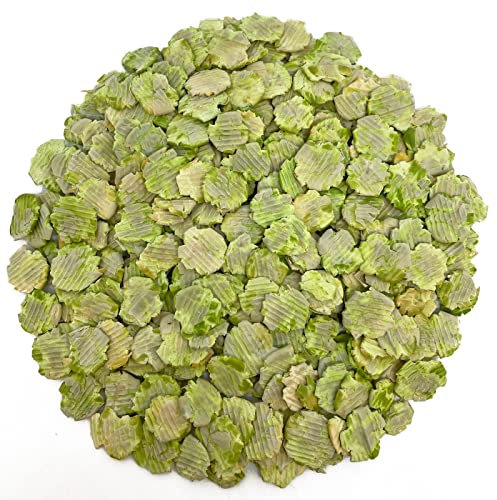 Bunny Bistro Flaked Peas 1kg | Natural Dried Pea Flakes for Guinea Pigs, Rabbit, Small Animal Treat, Healthy Forage for Small Pets