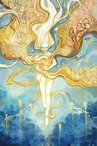 Dream bullet journal (6x9): Notebook with original fantasy painting by Sylvia Strijk Make a wish on the cover