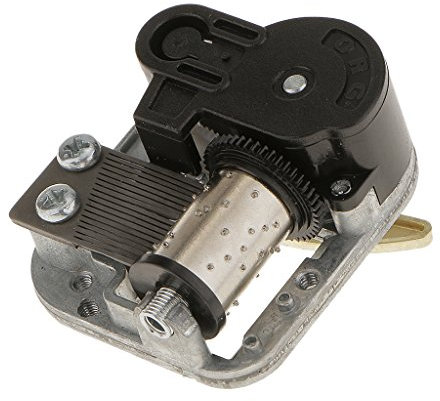 Aufziehbare Spieluhr mit Spieluhr mit Schloss im Himmel, Melodie