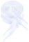 VSUDO 120 cm Longueur Lacets Plats Blanche Neige de Baskets, 8mm Lacets Casual Chaussures, Snow White Sneaker Shoelace, Lacets Sport de Remplacement pour Femme ou Homme (2 Paire-Blanche Neige-120cm)