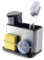 Vivo Technologies Stainless Steel Kitchen Caddy Sink Organiser with Soap Dispenser Pump, Kitchen Organiser For Cleaning Supplies with Brush and Stainless Steel Sponge Holder