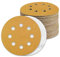 Disque Poncage 125mm Grain 240 Papier Poncer 100pcs Disques Abrasif pour Ponceuse Excentrique Papier de Verre