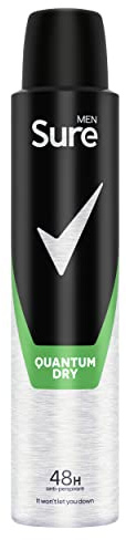 Sure Men Quantum Dry Anti-Perspirant Aerosol 200 ml