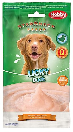 Nobby StarSnack LICKY Duck 1 Packung (5 x 15 g)