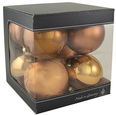 Thüringer Glasdesign Glaskugeln D8cm 8er