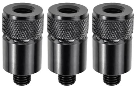 INTCHE 3-Teiliges Karpfenangeln-Schnellwechsel-VerbindungsstüCk, Karpfenangeln-Adapter für Angelalarme, Rod Pod-AngelgeräTe