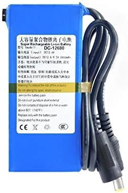 Li ION DC 12v 12.6v Battery Pack, Lithium Ion Rechargeable Battery With On/Off Switch BMS 4800 6800 8000 9800 15000 20000 Mah DC-1220A(DC-122000),DC-12680
