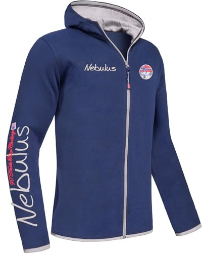 Nebulus Herren Sweatjacke NORTIS, Übergangsjacke, Freizeitjacke