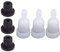 3 Set Portable Fuel For Tank Breather Vent Compatible For W/ Chinese Chainsaw 45cc 52cc 58cc 4500 5200 5800 Chainsaw Acc 3Set Fuel Tank Breather