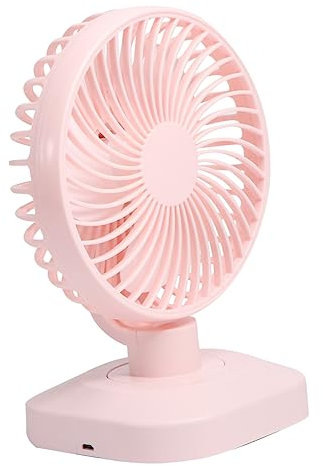 CAXUSD 1 Pc Mini Ventilador Usb Ventilador Silencioso Ventilador De Mesa Ventilador De Escritorio Rosa