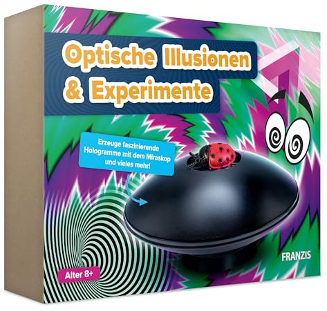 FRANZIS 67230 - Optische Illusionen und Experimente: Miraskop & mehr