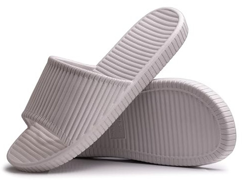Lily Zone Sliders Women, Women's Shower Slipper, Non-slip Bathroom Shower Shoes Beach Flip Flops Pool Slides Quick Drying Indoor Outdoor Summer Sandal for Women