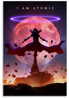hoxaooi The Eminence in Shadow Poster Anime Poster Für Zimmer, Ästhetische Leinwand-Wandkunst, Schlafzimmer-Dekor Poster 24x36inch(60x90cm)